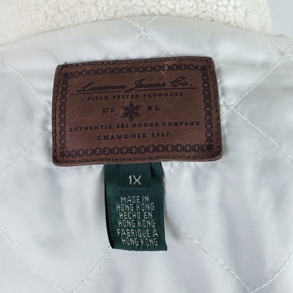 Lauren Denim Chore Jacket | Vintage Denim Coat - Picture 10 of 12